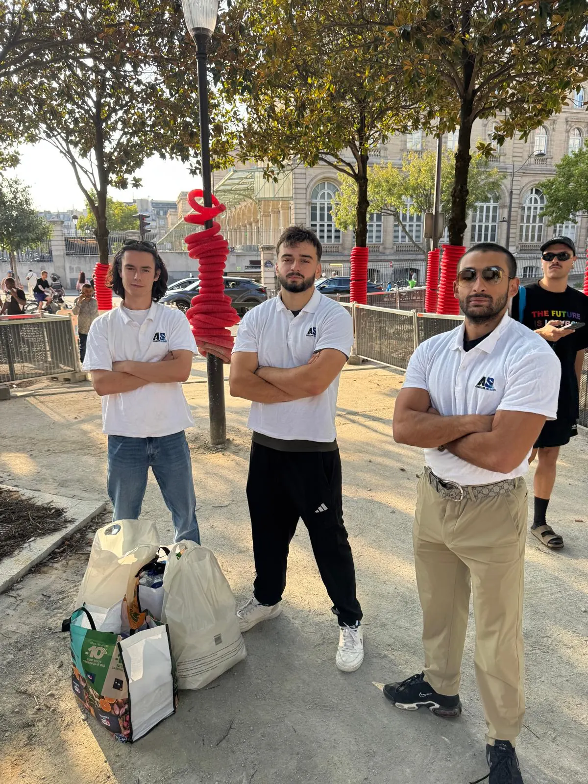 Bénévoles d’Ascension Solidaire avant une maraude à Paris
